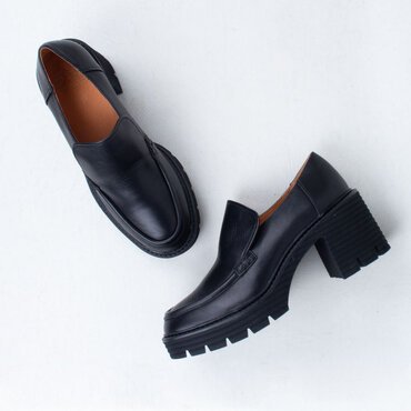 Malia Heeled  Loafer 