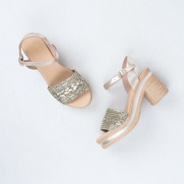 Queenie Heeled Sandal